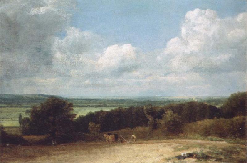 John Constable A ploughing scene in Suffolk Germany oil painting art